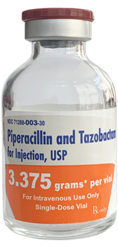 Piperacillin and Tazobactam for Injection, USP 3.375 g